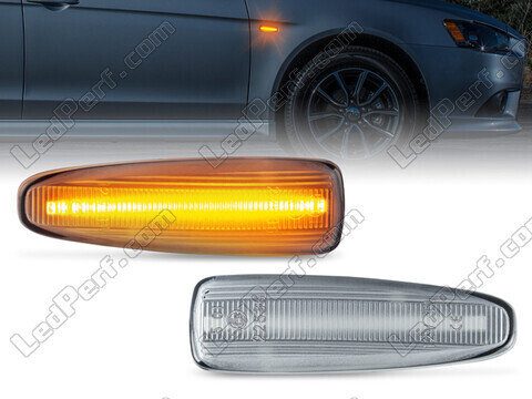 Dynamische LED-Seitenblinker für Mitsubishi Pajero IV