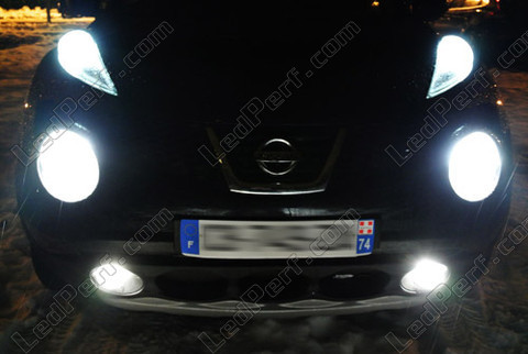 Lampe Scheinwerfer / gas lights Xenon Nissan Juke 5000K Michiba Diamond white Led