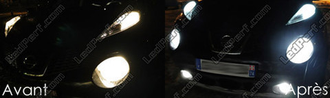 Lampe Scheinwerfer / gas lights Xenon Nissan Juke 5000K Michiba Diamond white Led