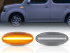 Dynamische LED-Seitenblinker v2 für Nissan Qashqai I (2010 - 2013)