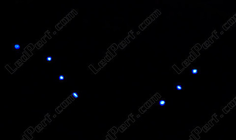 LED-Lenkradsteuerung blaue Opel Astra G