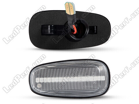Stecker der sequentiellen LED-Seitenblinker für Opel Astra G - Transparente Version