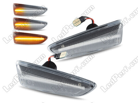 Sequentielle LED-Seitenblinker für Opel Insignia B - Klare Version