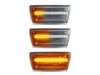 Beleuchtung der sequentiellen LED-Seitenblinker in transparent für Opel Meriva B
