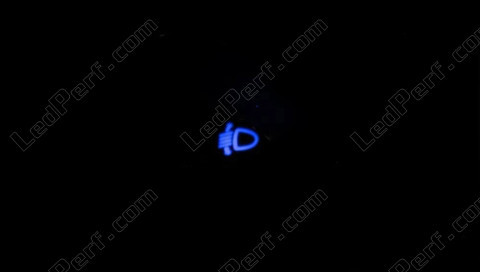 LED-Höheneinstellscheinwerferplatte blau Peugeot 307