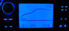 Led-Bordcomputer blau Seat ibiza 2000 6K2