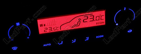 Led Climatronic auto blau Seat Ibiza 6L