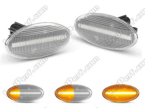 Sequentielle LED-Seitenblinker für Subaru Forester III - Klare Version