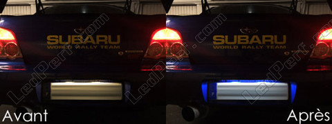 Led Kennzeichen Subaru Impreza GD GG