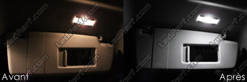 LED-Spiegel für den Sonnenschutz Volkswagen Touran V3
