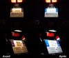 LED Kennzeichen vor und nach Aprilia RS 125 Tuono Tuning