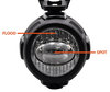 LED-Nebelscheinwerfer und große Reichweite für Aprilia RS 125 (2006 - 2010)