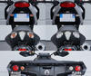 Led Heckblinker BMW Motorrad HP2 Sport vor und nach