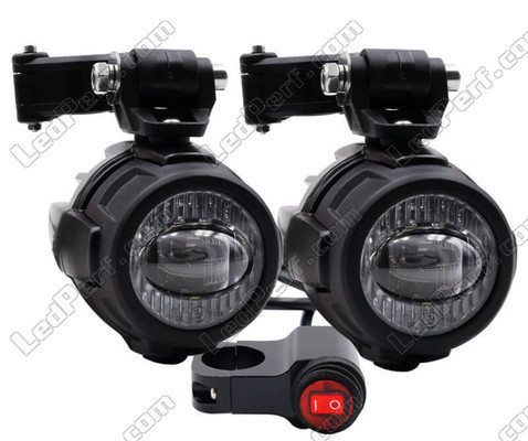 LED-Scheinwerfer Lichtstrahl Doppel Funktion "Combo" Nebel und Große Reichweite für Harley-Davidson Road Glide Ultra 1690