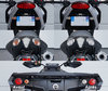 Led Heckblinker BMW Motorrad R 1250 GS vor und nach