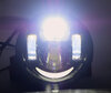LED-Scheinwerfer für Harley-Davidson Fat Bob 1690 - Zugelassene runde Motorradoptiken