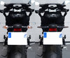 Vergleich vor und nach der Veränderung zu Sequentielle LED-Blinkern von Harley-Davidson Road Glide 1450 - 1584