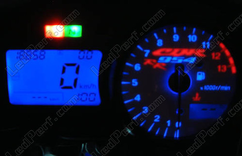 LED-Beleuchtungsset Tacho blau Honda CBR 954 RR