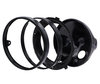 Schwarzer runder Scheinwerfer für Moto-Guzzi California 1100 Classic vollständige LED-Optik, Teilemontage