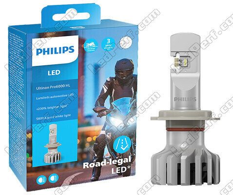 Verpackung der zugelassenen Philips LED-Lampen für Suzuki V-Strom 1000 (2014 - 2017) - Ultinon PRO6000