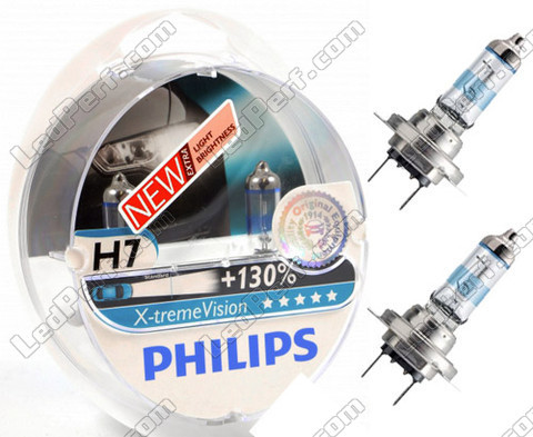 Lampen Philips X-treme Vision +130% Xenon Effekt H7