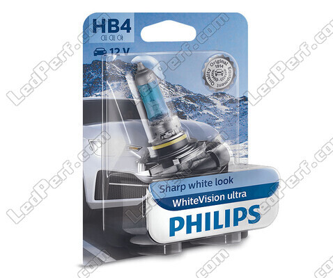 1x Scheinwerferlampe HB4 Philips WhiteVision ULTRA +60% 51W - 9006WVUB1