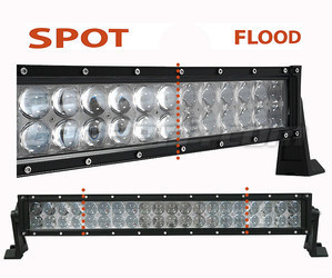 LED-Light-Bar CREE Zweireihig 120 W 10900 Lumen für 4X4 - LKW - Traktor Spot VS Flood