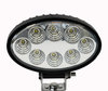 Zusätzliche LED-Scheinwerfer Oval 24 W für 4 x 4 - Quad - SSV Große Reichweite