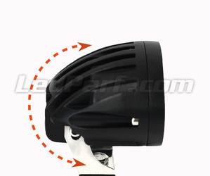 Zusätzliche LED-Scheinwerfer CREE Oval 20W für Motorrad - Roller - Quad Scheinwerfer-Einstellungen