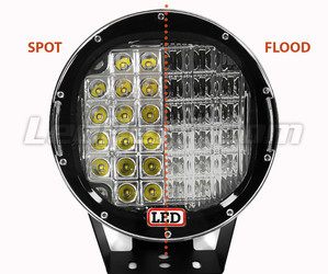 Zusätzliche LED-Scheinwerfer runde 160 W CREE für 4 x 4 - Quad - SSV Spot VS Flood
