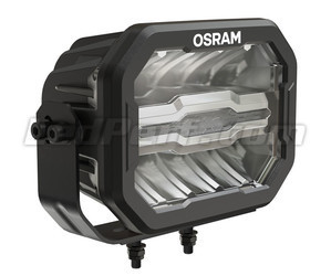 Rückansicht des LED-Zusatzscheinwerfers Osram LEDriving® CUBE MX240-CB und Lamellen von Kühlung.