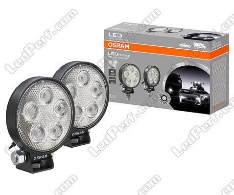 2x LED-Arbeitsscheinwerfer Osram LEDriving® ROUND VX70-SP