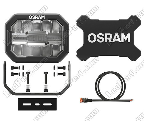 Beleuchtung des Tagfahrlichter LED-Zusatzscheinwerfers Osram LEDriving® CUBE MX240-CB.