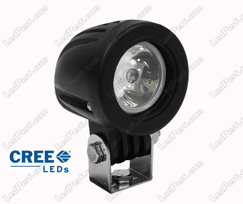 Zusätzliche LED-Scheinwerfer CREE runde 10W für Motorrad - Roller