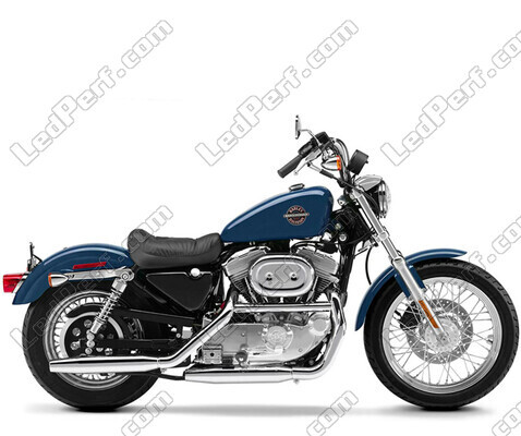 Motorrad Harley-Davidson Hugger 883 (2000 - 2003)