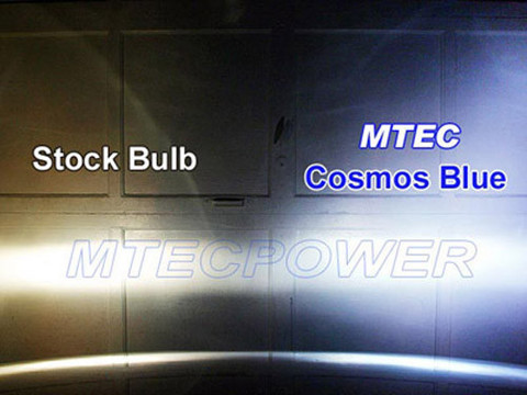  Lampe auf gas Xenon H10 MTEC Cosmos Blue