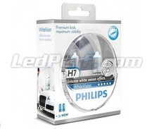 Pack mit 2 Lampen H7 Philips WhiteVision + 2 W5W WhiteVision (Neu!)