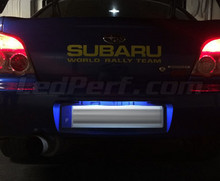LED-Kennzeichenbeleuchtungs-Pack (Xenon-Weiß) für Subaru Impreza GD/GG