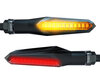 Dynamische LED-Blinker + Bremslichter für Honda VT 600 Shadow