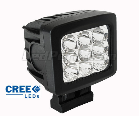 LED-Zusatzscheinwerfer quadratisch 80 W CREE für 4X4 - Quad und SSV .