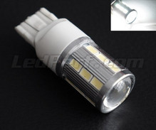Lampe W21/5W Magnifier mit 21 LEDs SG Hohe Leistung + Brennglas weiße - Basis T20