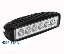 Zusätzliche LED-Scheinwerfer rechteckig kompakt 18 W für 4 x 4 - Quad - SSV