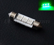 LED Soffittenlampe 37 mm - grün - Anti-Fehler-Bordcomputer - C5W
