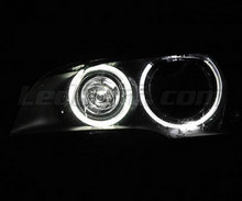 Pack LED-Angel-Eyes H8 (reines Weiß) für 6000K für BMW X5 (E70) - Standard