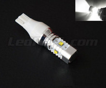 Lampe T15 CREE bis 5 LEDs Hohe Leistung + Brennglas weiße Basis W16W