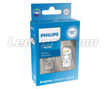 2x LED-Lampen Philips W21W Ultinon PRO6000 - Weiß 6000K - T20 - 11065CU60X2