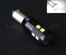 Lampe H21W Magnifier mit 10 LEDs SG Hohe Leistung + Brennglas weiße - Basis BAY9S
