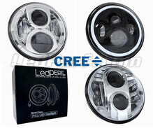 LED-Scheinwerfer für Indian Motorcycle Chieftain classic / springfield / deluxe / elite / limited  1811 (2014 - 2019) - optisch Motorrad runde zugelassen