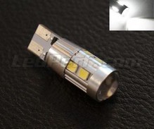 Lampe T10 Magnifier mit 10 LEDs SG Hohe Leistung + Brennglas weiße - Basis W5W