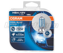 Packung mit 2 HB4 Lampen Osram Cool Blue Intense - 9006CBI-HCB